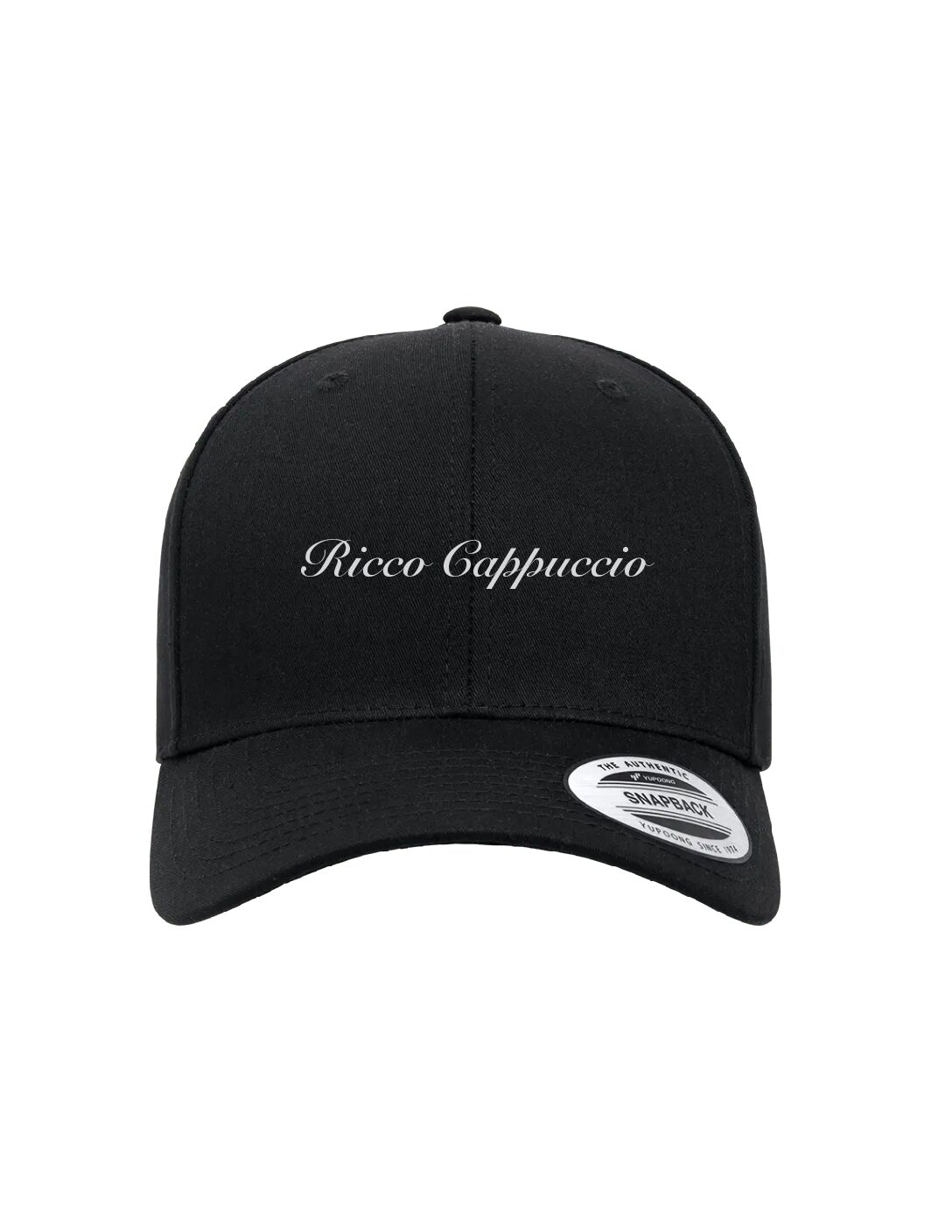 PRE-ORDER ITEM: HAT, STRUCTURED: BLACK - SILVER PRINT