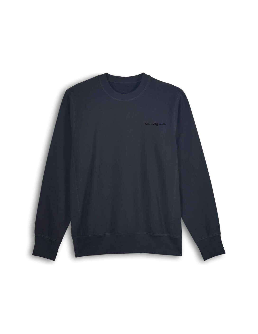 PRE-ORDER ITEM: SWEATSHIRT, CREWNECK: BLACK - BLACK PRINT - STAPLE